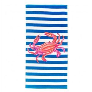 VIV & LOU Crab Stripe Towel